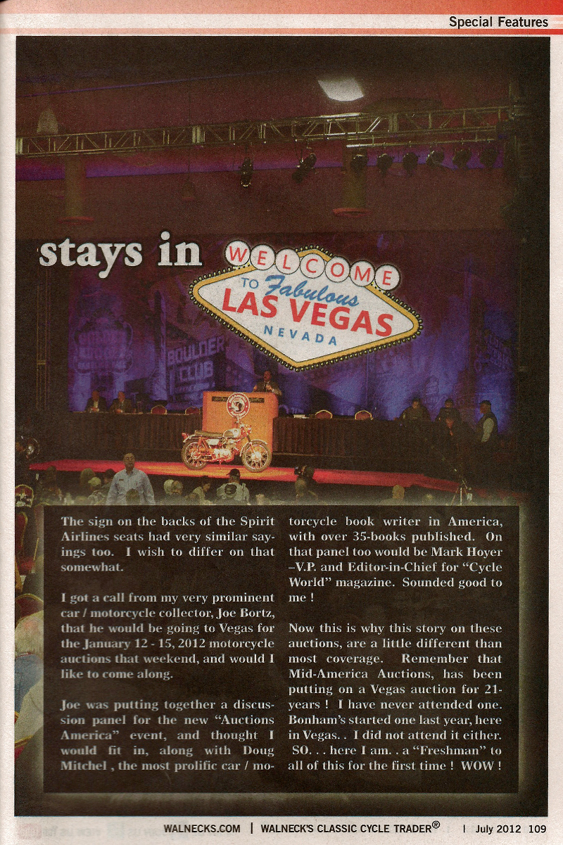 What happens in Vegas...by Buzz Walneck,