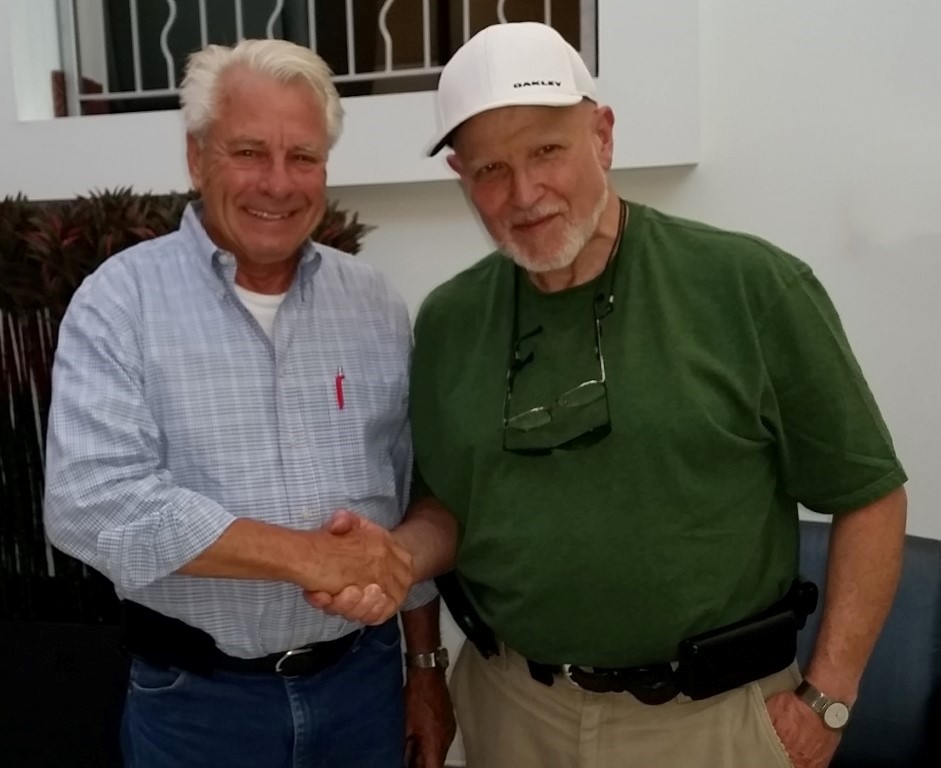 Dick Heiderich and Joe Bortz talking at the Buick Club of America 2015 National Event