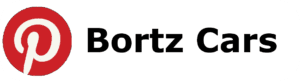 The logo of bortz cars with a pintrest logo